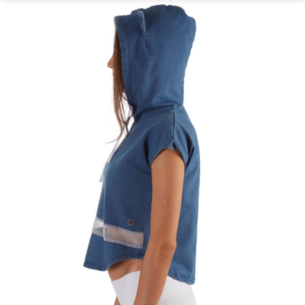 😼 French Terry Kitty Ears Hoodie - Picture 3 of 7